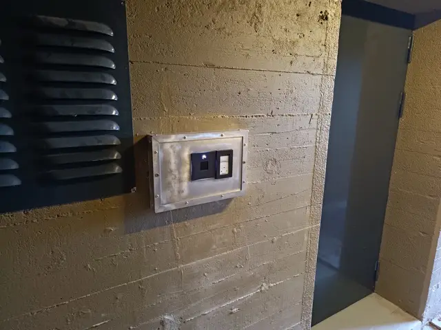 Biometrische toegangscontrole in de bunker van Holland Datacenters
