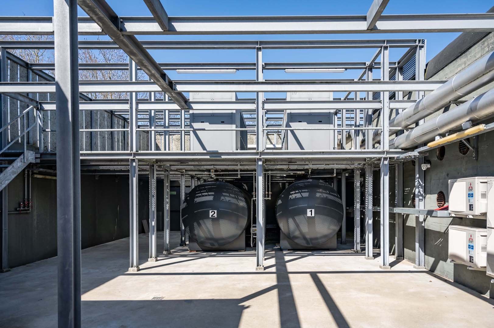 De redundante brandstoftanks